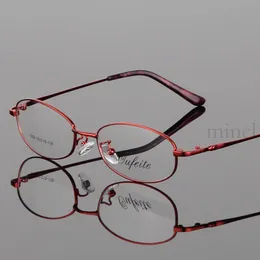 Sunglasses Frames Fashion MINCL/ 2023 Oval Pink Clear Glasses Frame Women Transparent Myopia Female Computer Eyewear NX