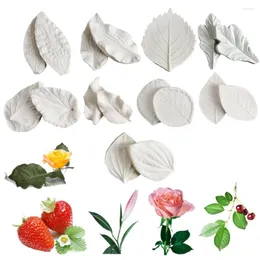 Baking Moulds 28 Styles Flower & Leaf Petal Veiner Silicone Mold Fondant Cake Decorating Tools Chocolate Gumpaste Sugarcraft Wedding