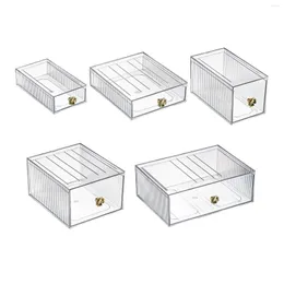 Storage Boxes Cosmetic Box Skin Care Products Bathroom Lipstick Countertops Large Capacity Vanity Makeup Organizer Display Case Holder