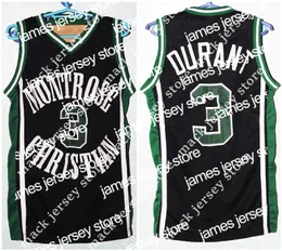 Jerseys de basquete Jerseys #3 Kevin Durant Montrose Christian High School Retro Classic Basketball Jersey Mens Custom