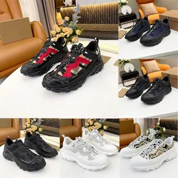 Designers Casual Shoes 2023 Senaste Vintage Check Cotton Lace Up Arthur Sneakers Quality Men Running Sneaker Casual Shoes Storlek 39-45