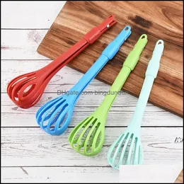 Utensili per uova Mtifunctional Beater Tool Pp Plastica Clip per alimenti per uso domestico Impastatrice per cottura Uova Mescolare Cucina Rrb14694 Drop Delivery Home Gar Otffu