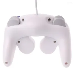Kontrolery gier NGC przewodowy kontroler GameCube GamePad do kontroli konsoli wideo Wii z portem GC B85B