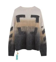 2023 Tasarımcı Sweaters Erkek Kadın Kıdemli Klasik Eğlence Çok Modin Sonbahar Kış Sıcak Tut Conform Sweat Sweater Fashion Luxurys Jumpers 9 Renk Boyutu S-XL