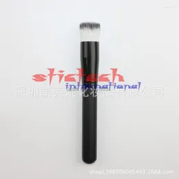 Makeup Brushes By Ems Or Dhl 500pcs Flat Top Single Professional Face Cosmetic Tools Very Soft 2023