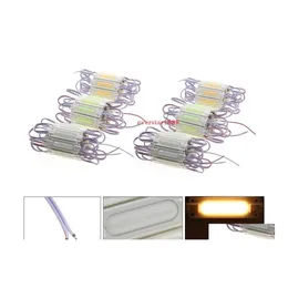 LED-Module Ankunft Einspritzung ABS-Kunststoff Cob-Modi 2W High Lumen Hintergrundbeleuchtung String Weiß/Warmweiß Rot Blau Wasserdicht Drop Delive Otxpu