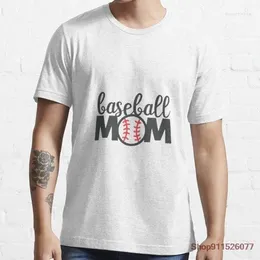メンズTシャツ野球ママギフトブリングピエロシャツ男性/女性印刷されたテロファッションTシャツ
