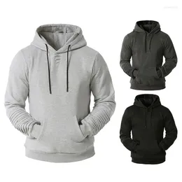 Männer Hoodies 2023 Herbst Winter Eingetroffen Lose Plus Größe Absicherung Einfache Feste Farbe Männer Mit Kapuze Hoody Casual Sport Top