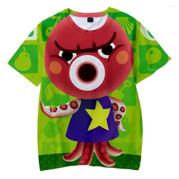 Männer T Shirts Animal Crossing 3D Gedruckt Kinder T-shirts Mode Sommer Kurzarm T-shirt Kinder Casual Streetwear Shirt Kleidung