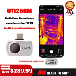 UNI-T UTI256M Android Telefon Tip C IR Çözünürlük için Termal Kamera 256x192 25Hz Kızılötesi Görüntüleyici Gerçek Zamanlı Görüntü Video Kaydı