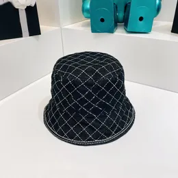 Designers Hat chap￩us bucket letra design chap￩u de luxo Boston moda laranja caixa