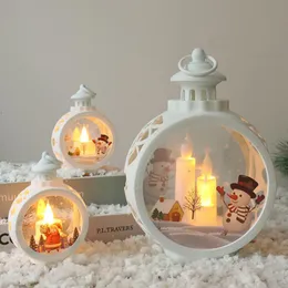 Julekorationer Merry Light Candle for Home Ornaments Xmas Decor Kids Gift 2023 Happy Year NavidadChristmaschristmas
