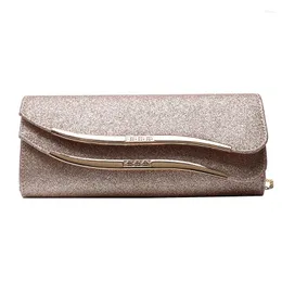 Evening Bags Fashion Sequined Envelope Clutch Women'S Bling Day Clutches Pink Wedding Purse Female Handbag Banquet Bag