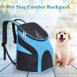 Capas de assento de carro para cachorro Mochila Bolsa de viagem Pet Transportador de estimação para pequenos e gatos carregando com dois bolsos laterais