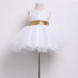 Vestidos de menina vestido de batismo branca para bebês para meninas nascidas meninas de 1º aniversário vestido crianças sem costas roupas de batismo