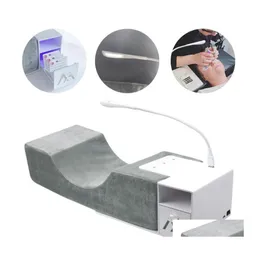 False Eyelashes Memory Foam Lash Pillow Shelf Grafting Eyelash Extension Makeup Tools With Usb Light For Beauty Neck Support Tool Dr Dhfpq