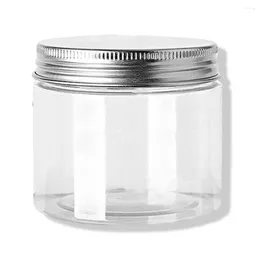 Storage Bottles 1/2/3 Food Airtight Jars With Aluminum Lids Wide Mouth Containers Household Kitchen Bins Organizer Supplies 60ml