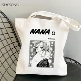 Shopping Bags Nana Osaki Bag Shopper Bolsa Eco Tote Cotton Foldable Ecobag Sacola Sacolas