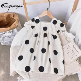 Girl Dresses Girl's Gooporson Kids For Girls Summer Fashion Korean Dots Princess Dress Elegant Vestidos Pretty Little Children Costume