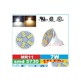 مصابيح LED AC DC 12V MR11 G4 BBS LIGHTS SUPER SMD SMD 5730 15 Spotlights مصابيح إسقاط تسليم الإضاءة OTI37