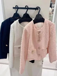 Jackets femininos yizzhoy outono inverno mulheres Única jaqueta de bolso de peito japão estilo doce damas o pescoço de manga longa tops femme