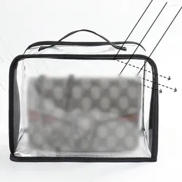 Storage Boxes Bag Transparent Dust-Proof Display Protective Casing Bags Organizer Clothes Mould-proof Hanging S