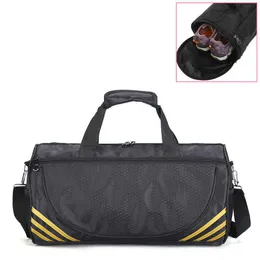 Outdoor Bags Cheap Sports Gym Bag Women Men Fitness For Yoga Nylon Yoga Travel Training Ultralight Duffle Shoes Small Sac De Sport Bag T230129