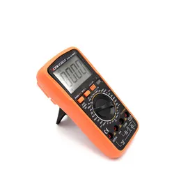 VICTOR VC9801A plus Digital Multimeter True RMS DMM AC/DC Resistance Capacitance Diod Transistor Ammeter Voltmeter LCD Backlight.