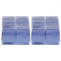 Storage Bags 100Pc 6X4cm Zipper Closure Clear Poly Bag Reclosable Plastic Small Baggies