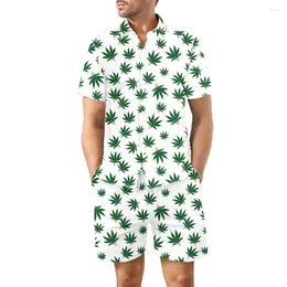 Camisa de pista masculino camisa e shorts férias havaianos sets de grandes dimensões y2k hip hop de duas peças Chandals casais casuais masculinos