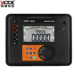 Victor 3800C VC3800C Intelligent Equipotential Tester DC Low Resistance Ohmmeter Micro Meter.