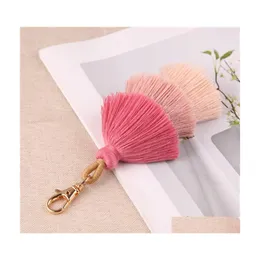 Key Rings Mti Layer Tassel Keychain Boho Colorf Handmade Charm Ring Bag Hangs Fashion Jewelry Will And Sandy Gift 202 U2 Drop Deliver Dhdng