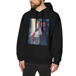 Herrtröjor med tanke på mafuyu man hooded tröjor renad bomullsgångstil anime uenoyama yaoi ritsuka vuxen hoodie skjorta