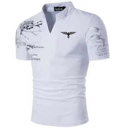 T-shirty męskie Dingshite Summer Casual Polo Shirt Men krótkie rękawowe koszula biznesowe moda