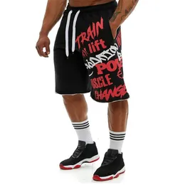 Men's Shorts Men Cotton loose Trousers Fitness Bodybuilding Jogger Mens Brand durable Sweatpants Workout 230130