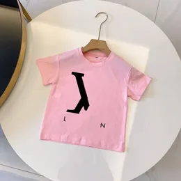 Roupas de bebê infantil camiseta de grife camiseta infantil menina menino manga curta roupa infantil 1-15 idades camiseta infantil luxo verão com letras etiquetas 8 cores