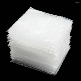 보관 백 50pcs 플라스틱 보호 랩 봉투 흰