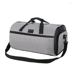 Duffel Bags Carry Oning Garment Back Большой костюм путешествовать по выходным по выходным с мешочкой для обуви для мужчин женщин