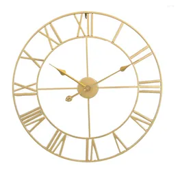 Настенные часы 3D Retro Rustic Clock Industrial Vintage Vintage Number Round