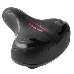 Saddles SGODDE Bicycle Saddle Breathable Shock Absorption Waterproof Comfortable Cycling Mountain Cushion Seat for MTB Road Bike 0130