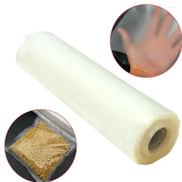 Sacchetti portaoggetti salva-cibo in rotolo di plastica sottovuoto, dimensioni personalizzate per la cucina, per mantenere fresco 15/20 cm x 500 cm