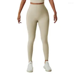 Active Pants Miljövegenerering Belly Contracting Hip Rain Fitness Naked Women Sense Yoga Outer Wear Training Running SP