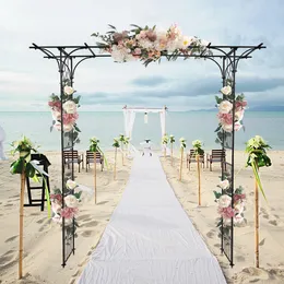 Украшение вечеринки свадьба на открытом воздухе цветочная арка.