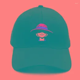 Ball Caps One Piece Dad Hat Anime Baseball Cap High Quality Embroidered Pirate Unisex Cartoon Casual Men's And Women's Sun Visor