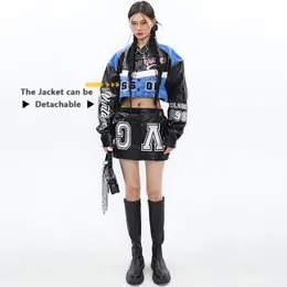 Men's Jackets LACIBLE VG Splicing Fashion 2023 Selling Detachable Men Women Spring Autumn Outerwear Streetwear 230130