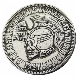 Hobo Coins USA Morgan Dollar Skull Zombie Skeleton Hand Coppes Copins Coins Metal Crafts Special Gifts #0031