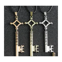 Pendant Necklaces Jewelry Necklace With The Same Key Peripheral Comic Accessories Drop Delivery Pendants Dh9Ti