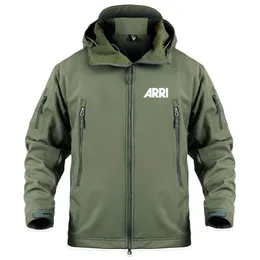 Herrjackor fleece varm militär utomhus softshell för arri dragkedja huva flera fickor man kappkläder 230130