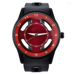 Wristwatches Wholesale Price Design Large Dial Men's And Women's Silicone Watch Sport Quartz