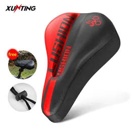 Xunting MTB Bike Saddle Cover Cushion Road Comfortable Breathable Bicycle Saddles Silicone Bicicleta Montana Accessories 0131